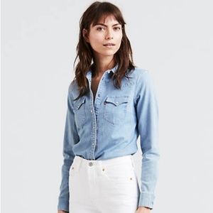 Levi's tailored Western shirt XS